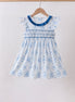 Blue Castle Smocked Ruffle Dress