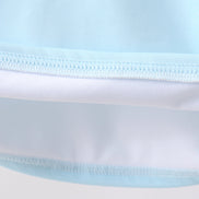 Blue Plaid UPF Swim Set