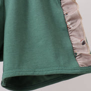 Green Mallard Embroidered Set
