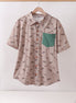 Green Mallard Dad Button Down Shirt