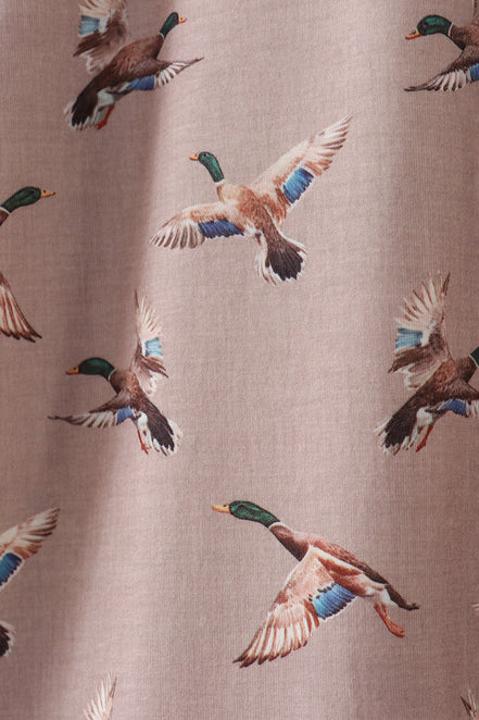 Green Mallard Dad Button Down Shirt