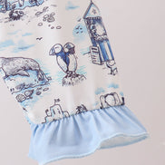 Blue Beach UPF Rashguard