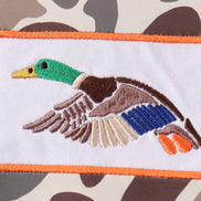 Camo Mallard Embroidered UPF Swim One-Piece