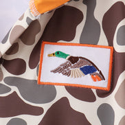 Camo Mallard Embroidered UPF Swim Coverup