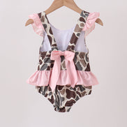 Camo Mallard Embroidered UPF Swim One-Piece