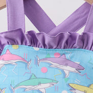 Blue Shark Ruffle Bubble