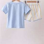 You're my sunshine embroidery Stripe Set