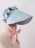 Green Floral Bonnet