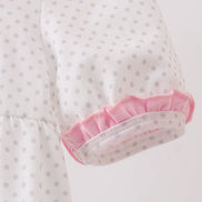 Pink Bow Ruffle Bubble