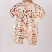 Child of God Smocked Romper