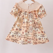 Child of God Smocked Ruffle Dress