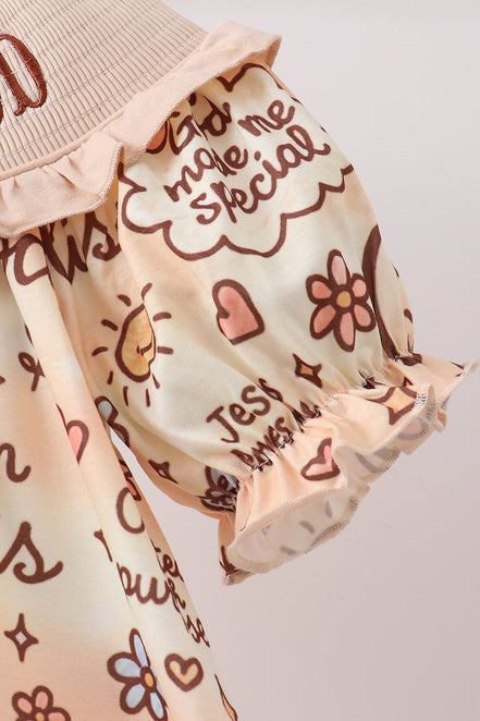 Child of God Smocked Ruffle Dress