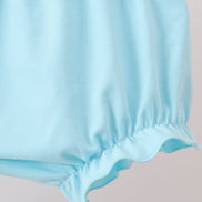 Blue Boots Print Bloomer Set