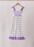 Purple Butterfly Applique Jumpsuit