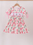 Pink Boots Smocked Dress