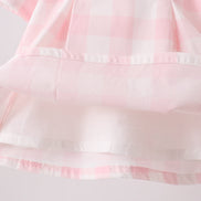 Pink Gingham Bloomer Set