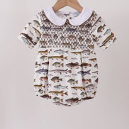 Fish Smocked Bubble