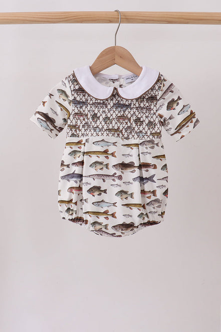 Fish Smocked Bubble