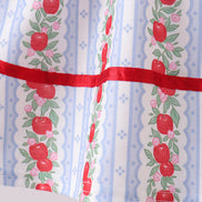 Red Apple Embroidered Set