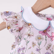 Purple Garden Ruffle Bubble
