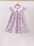 Purple Garden Ruffle Dress