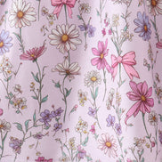 Purple Garden Ruffle Dress