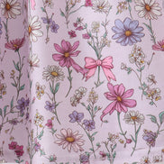 Purple Garden Ruffle Dress