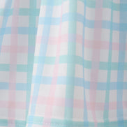 Blue Plaid Ruffle Bloomer Set