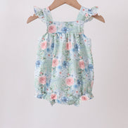Floral Smocked Bubble
