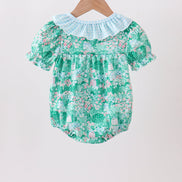 Green house floral Bow Bubble