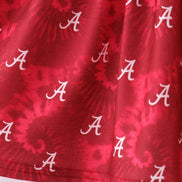 Maroon Alabama Roll Tide Smocked Ruffle Shorts Set
