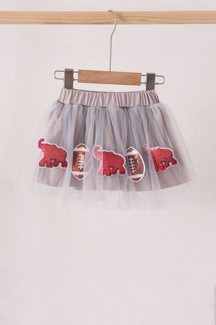 Alabama football sequin tutu dress
