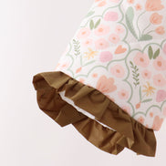 Sage floral ruffle jacket