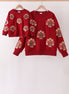 Rust turkey sequin mom&me top