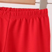 Green dot grinch embroidery ruffle pants set