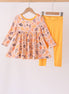 Mustard leaves bamboo pants set