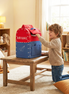 Plush "Air Mail" Post Box — Soft Toddler Post Office Play Toy
