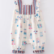 Platinum balcony print baby jumpsuit