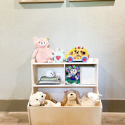 SHELBY- Toy Shelf + Storage Bin
