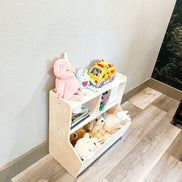 SHELBY- Toy Shelf + Storage Bin