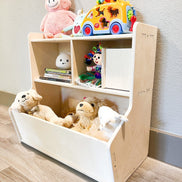 SHELBY- Toy Shelf + Storage Bin