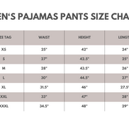 Blue christmas character print dad pajamas pants