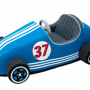 Role Play Speedster 37  - Blue Sit in Toy Car