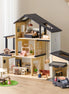 Tiny Land® Sweetwood Edge Dollhouse & Wooden Dollhouse Garage