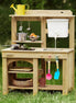 Tiny Land® Mud Kitchen - DuoPlay Outdoor Play Kitchen for Kids