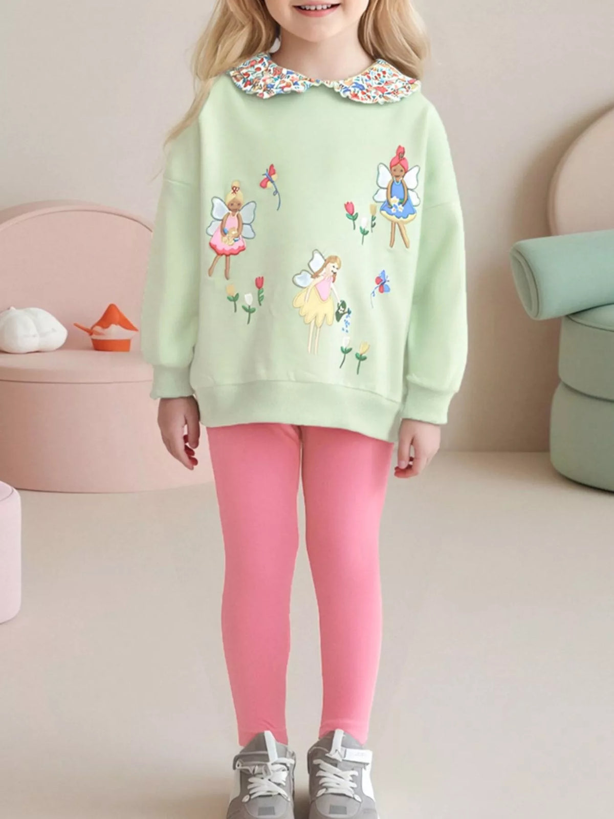 Children's Fairy Sweatshirt & Leggings Set - Little Janey Shop