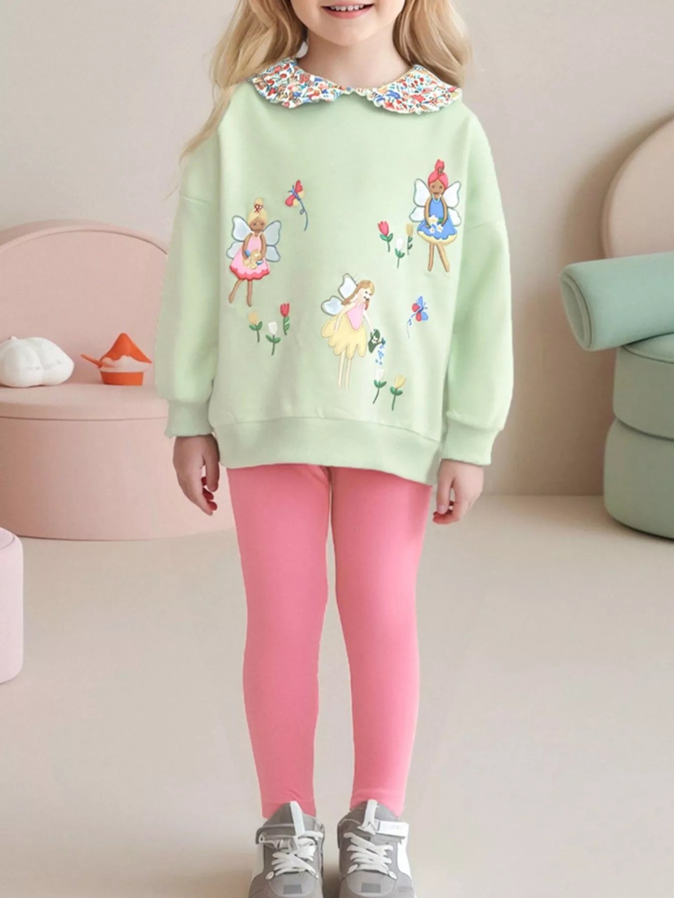 Children's Fairy Sweatshirt & Leggings Set - Little Janey Shop