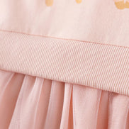 Children's Bunny Tulle Layered Dress - Little Janey Shop