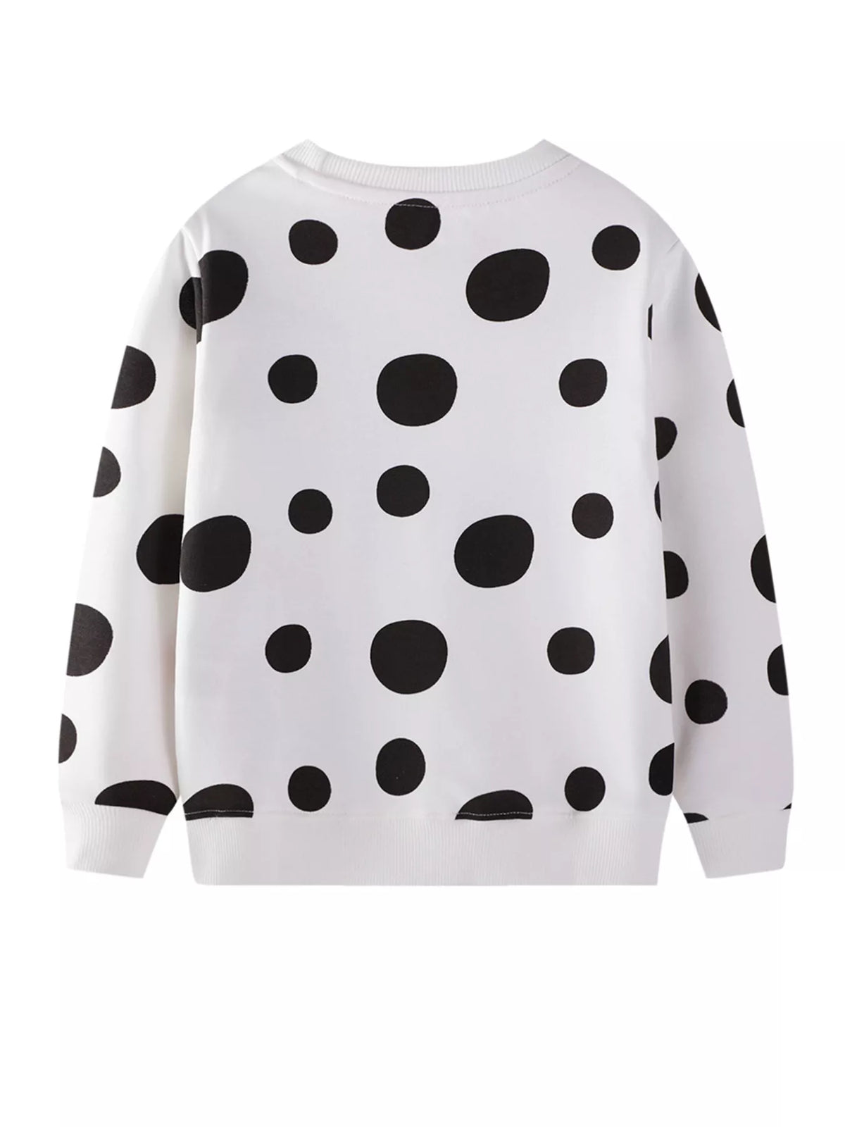 Children's Bee Applique Polka Dot Sweatshirt - Little Janey Shop