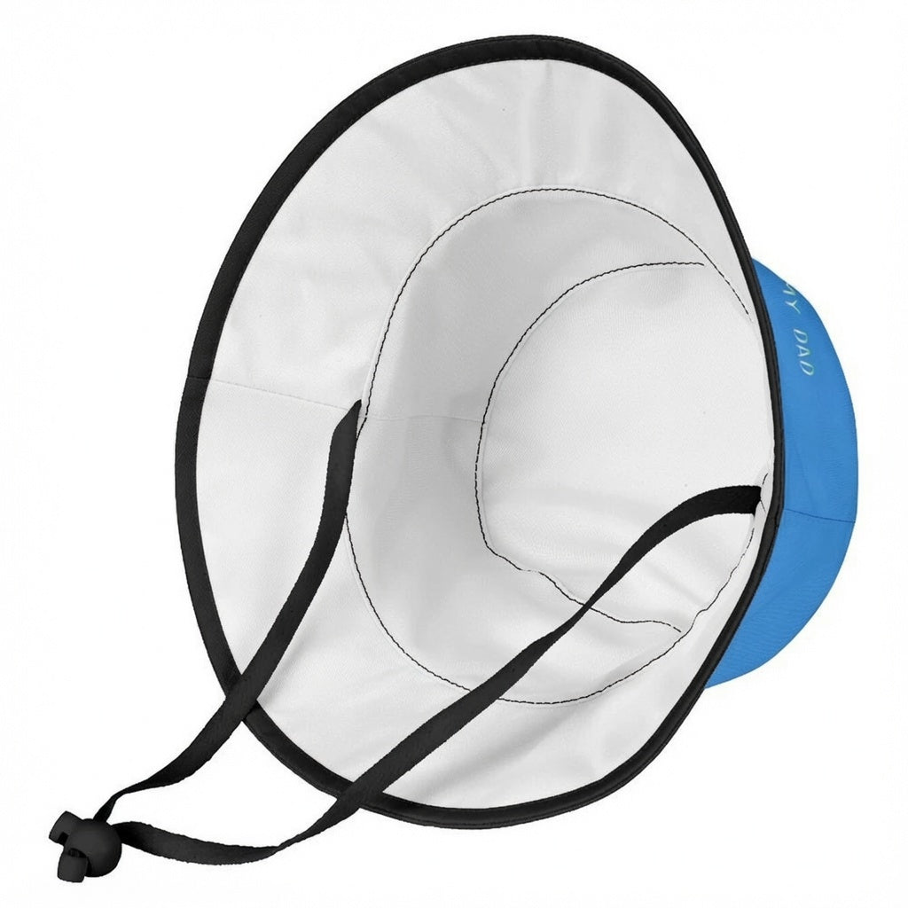 Girls' "Fishin' With My Dad" Bucket Hat | Sun Hat Sizes 2T–8Y | Little Janey